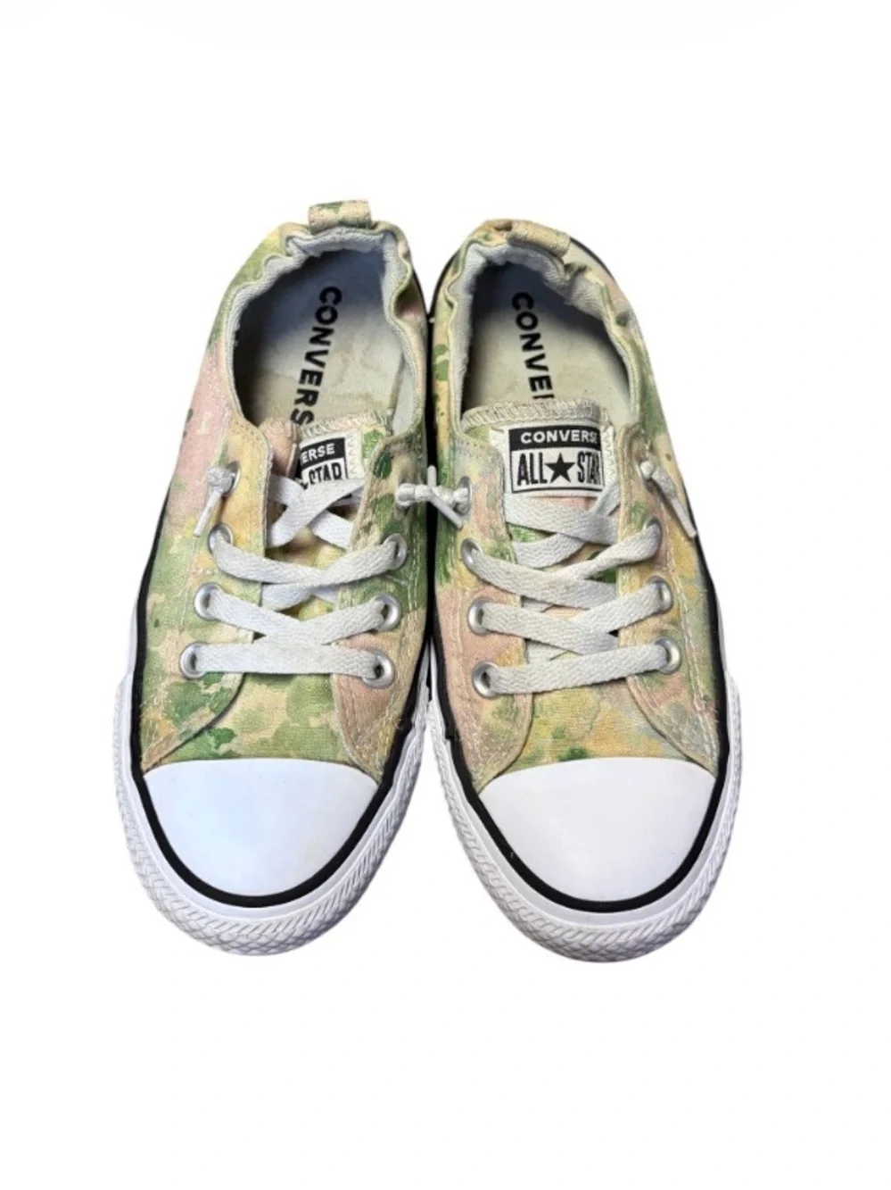 Converse All Star Shoreline Womens 7.5 Tie Dye Pastel Slip On Sneakers Shoes